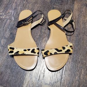 Banana Republic Leopard Sandals